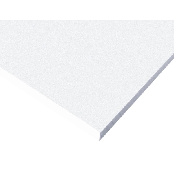 King Starboard Polymer Sheet - 12 in. x 27 in. x 1/2 in., White