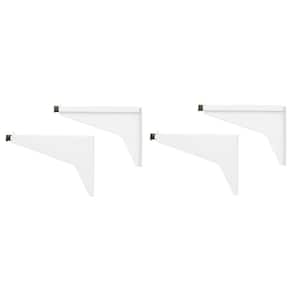 Drop Lift Wall Rack for Blueprints, White (2-Pack)