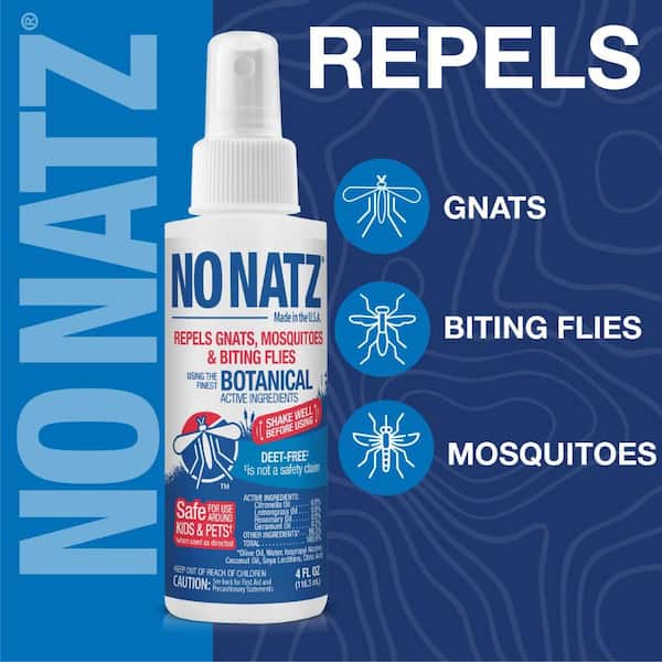 OdoBan 4 oz. No Natz Insect Repellent Pump Spray 9175A95-4Z - The