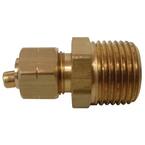 3/8 in. Compression x 1/2 in. MIP Brass Adapter Fitting