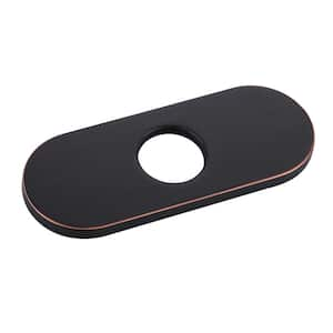 6.3 in. Stainless Steel Escutcheon Plate in Oil Rubbed Bronze