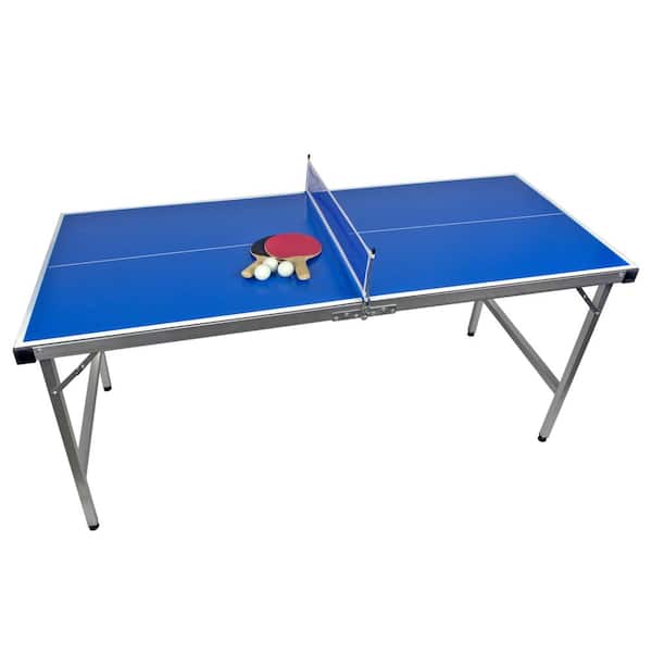 How To Make A DIY Folding Ping Pong Table - Half the cost of store-bought!