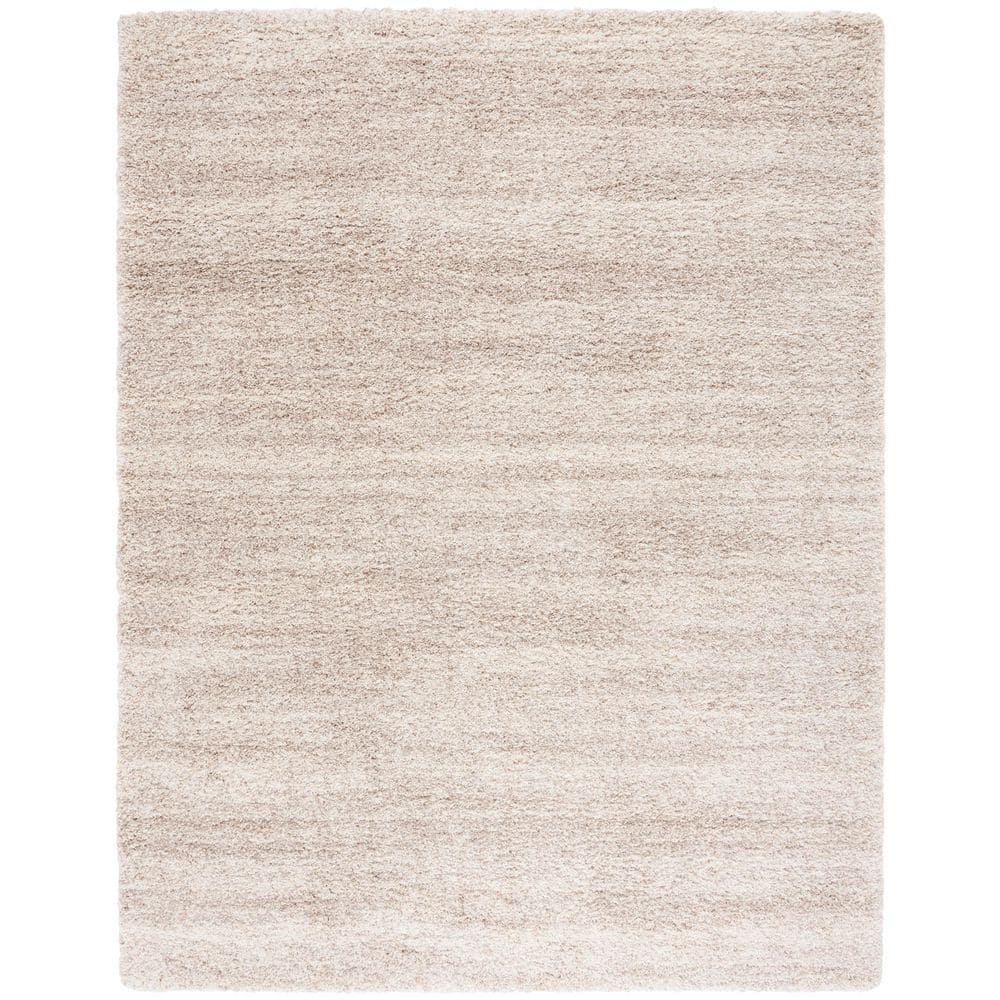 Hudson Shag 8 ft. x 10 ft. Ivory/Beige Solid Marle Area Rug price history on PriceWatchPro