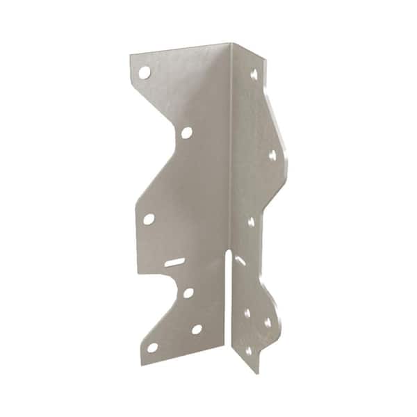 Everbilt 1-1/2 in. x 1-7/16 in. x 4-1/2 in. 18-Gauge Galvanized G185 Framing Angle (1-Pack)