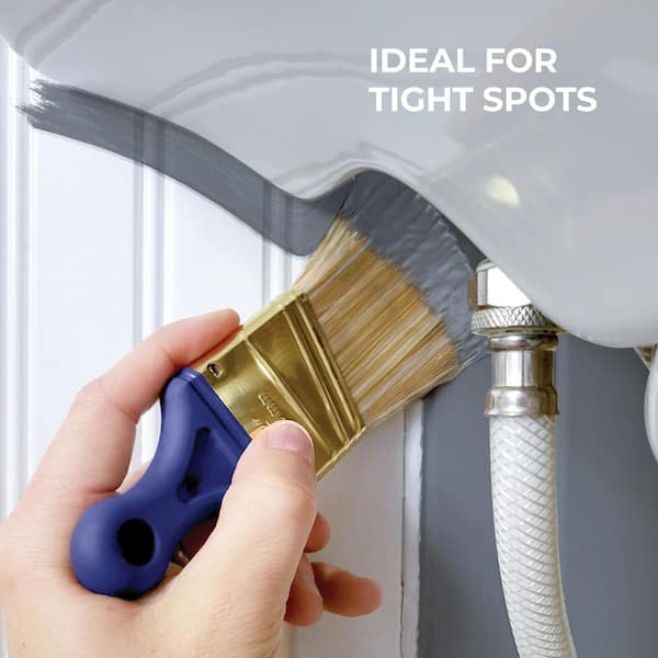 Wooster - 2 in. Shortcut Polyester Angled Sash Brush for All Paint Types