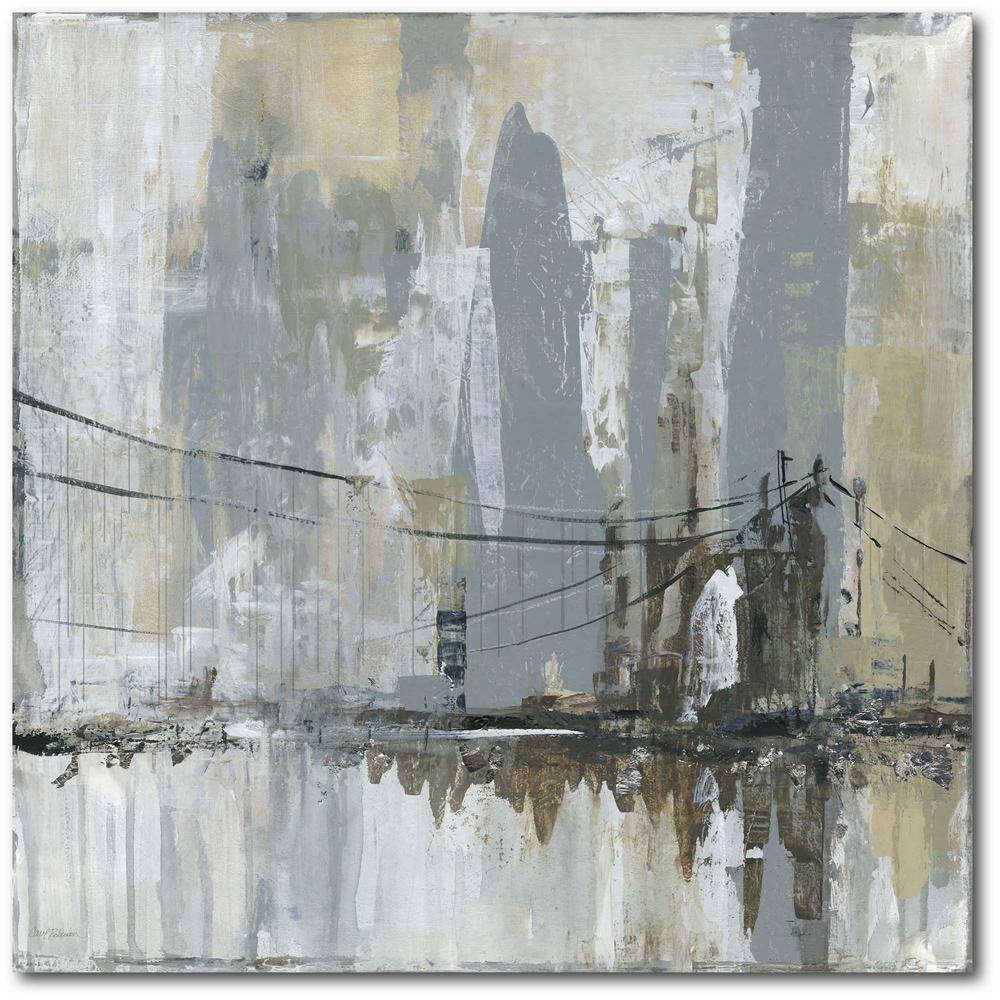 Midtown Bridge Ii Gallery-Wrapped Canvas Wall Art 30 in. x 30 in. price history on PriceWatchPro