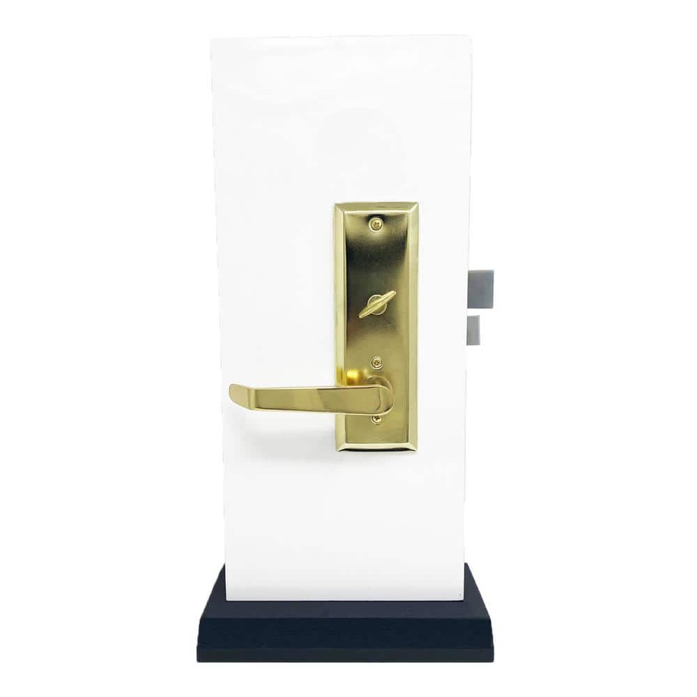 Brass Right-Handed Mortise Entry Door Knob Set