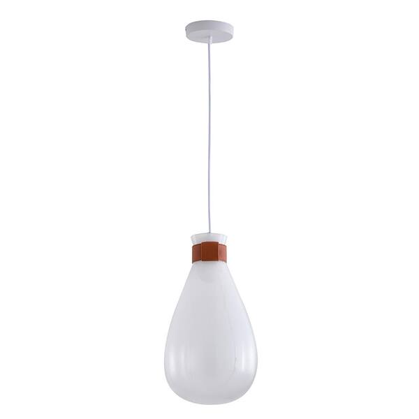 white cluster pendant light