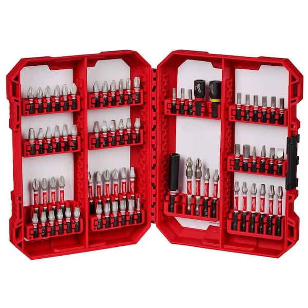 STRONG SHOT 7本セット Milwaukee SHOCKWAVE Impact Duty Alloy Steel Screw Driver Bit Set