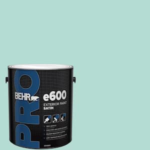 1 gal. #490C-3 Balmy Seas Satin Exterior Paint