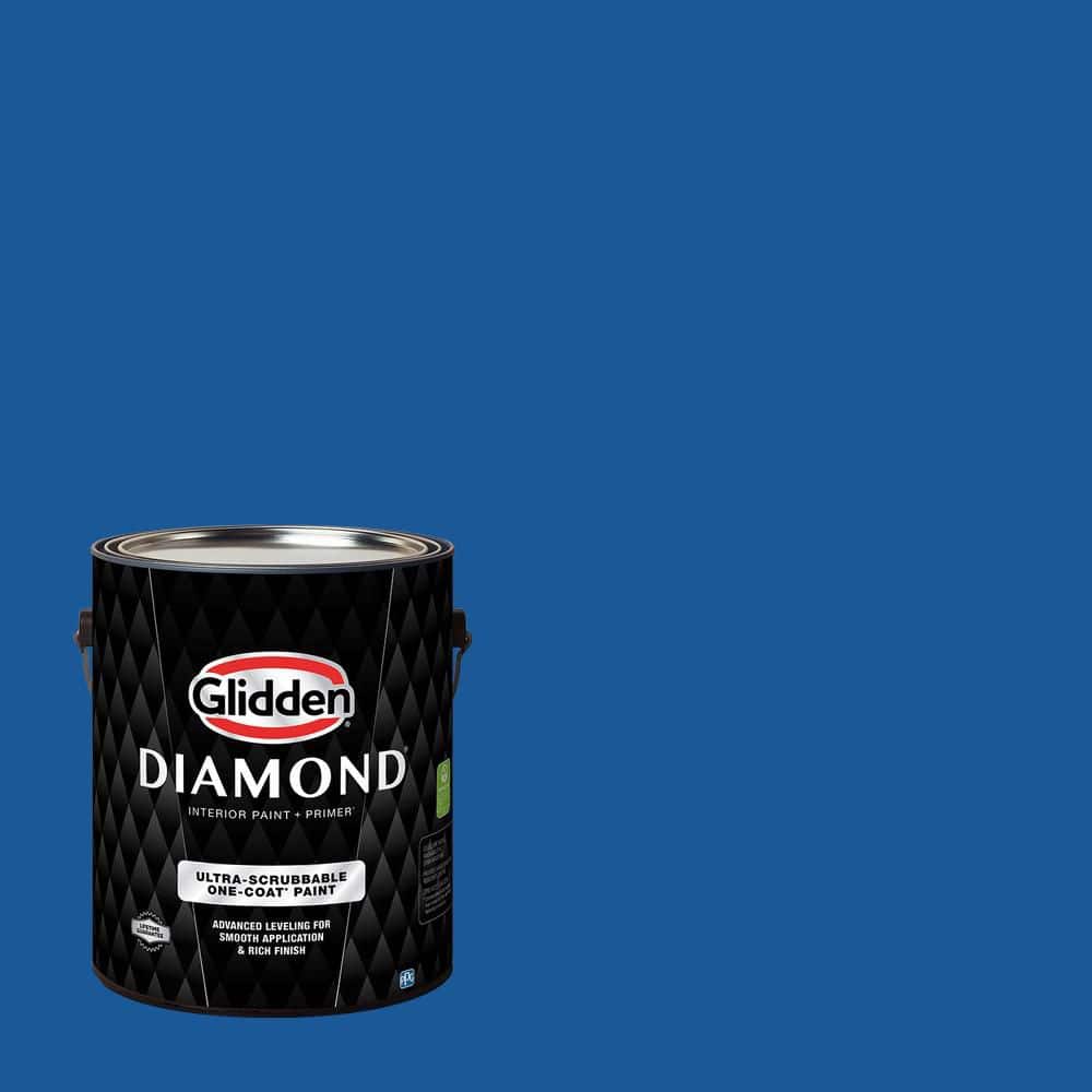 1 gal. PPG1242-7 Suddenly Sapphire Flat Interior Paint with Primer price history on PriceWatchPro