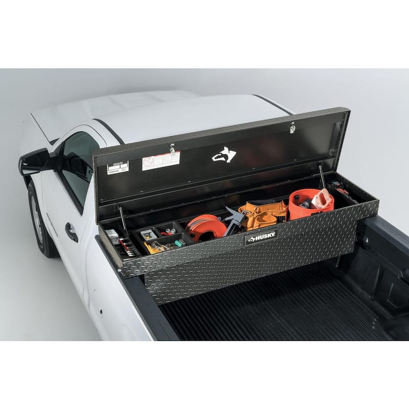 71 in. Graphite Aluminum Full Size Crossover Truck Tool Box