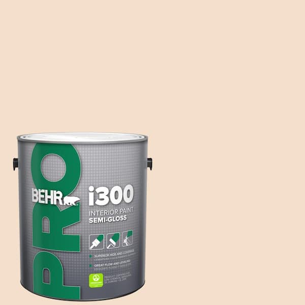 BEHR PRO 1 gal. #S250-1 Macaroon Cream Semi-Gloss Interior Paint