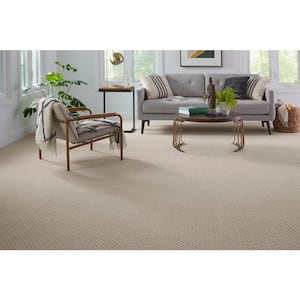 Transcends Time Southwest Brown 39 oz. Triexta Pattern Installed Carpet