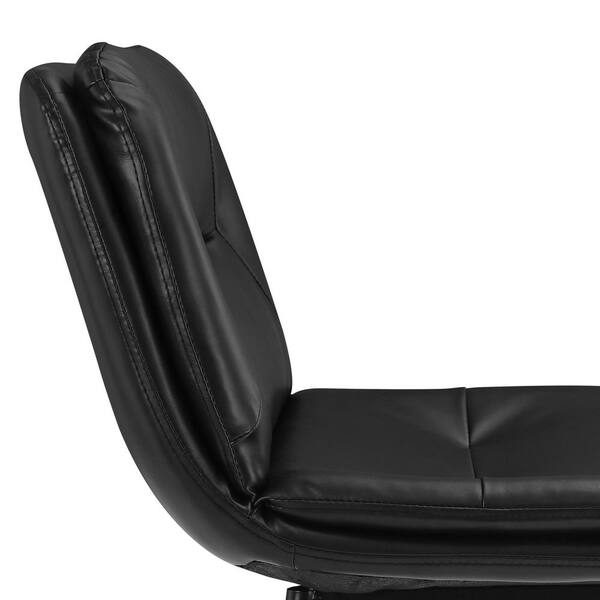 bann　椅子2 パール金属 オフィスチェア マルス2 BK N-7827 1個（直送品