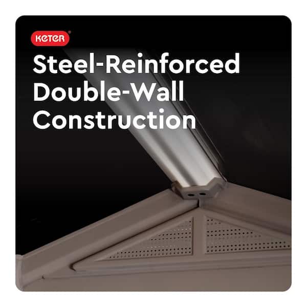 Reviews for Keter Factor 8 ft. W x 6 ft. D Large Outdoor Durable