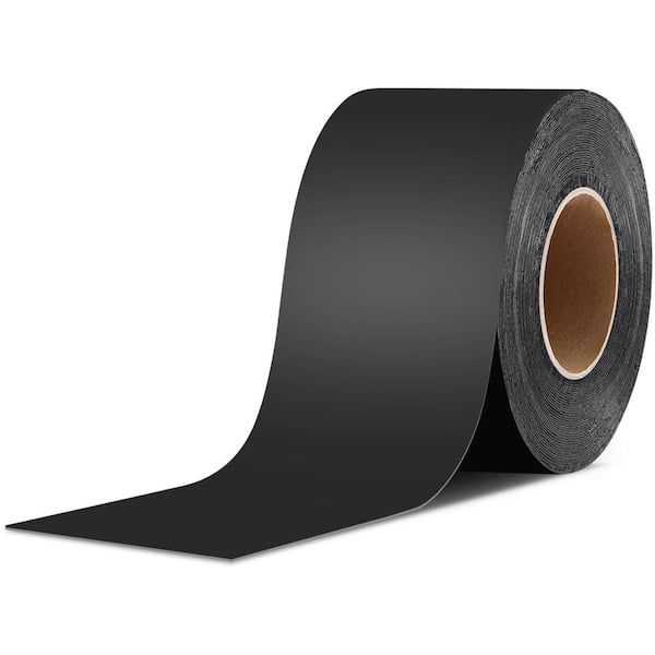 4 in. x 50 ft. Black Roof Sealant Tape UV and Waterproof Tape for Repairing Adopted Premium Butyl Sticky and Flexible