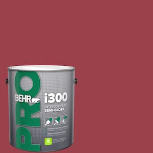 1 gal. #HDC-CL-01 Timeless Ruby Semi-Gloss Interior Paint