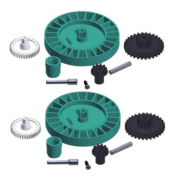 HAYWARD Auto Pool Cleaner Medium Turbine Gear Replacement Kit (2-Pack)