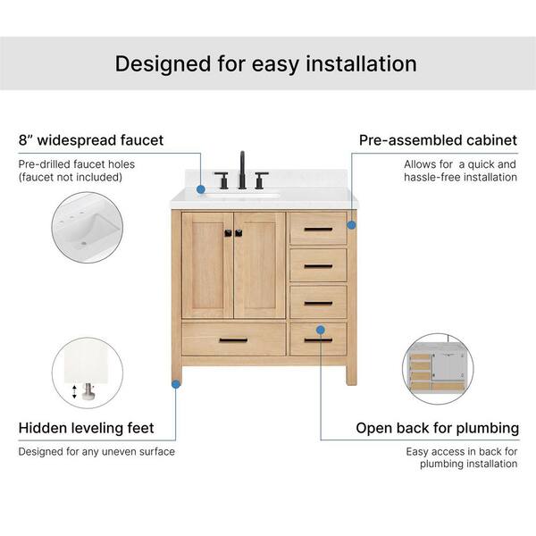 ARIEL Cambridge 36 in. W x 22 in. D x 36 in. H Single