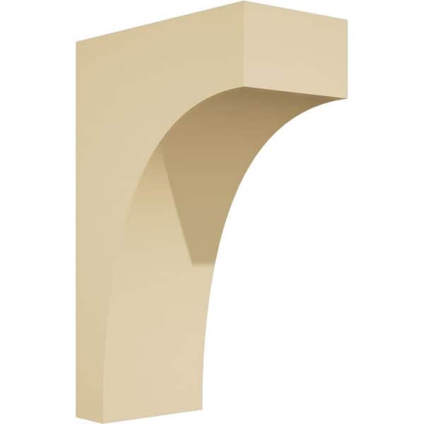 Ekena Millwork Huntington 4 in. x 12 in. x 8 in. Polyurethane Corbel
