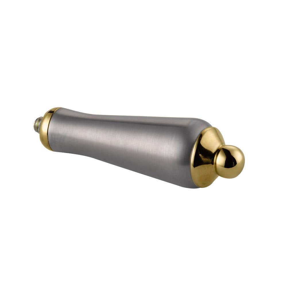 Teapot Lever Handle Kit, Brushed Nickel and Polished Brass price history on PriceWatchPro