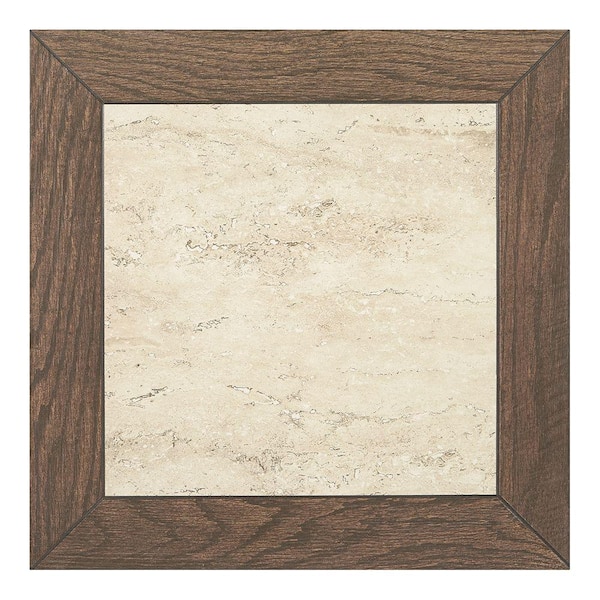 Marazzi Montagna Brushed Saddle 18 in. x 18 in. Glazed Porcelain Floor and Wall Tile (17.60 sq. ft. / case)
