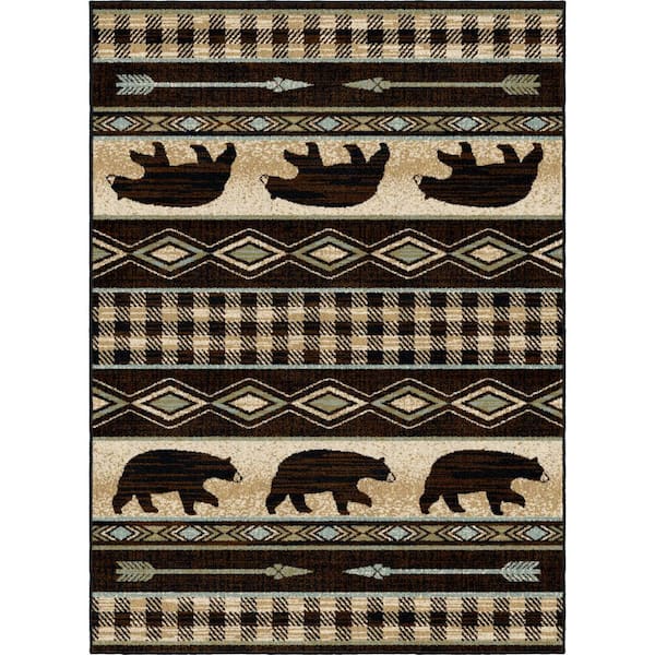  Bear Rug 3x4 Area Rug Cartoon Rugs for Entryway