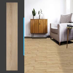 Aspen Yellow 12 MIL x 6 in. W x 36 in. L Peel and Stick Water Resistant Luxury Vinyl Plank Flooring (18 sqft/case)