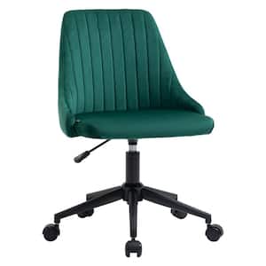 Green Velvet Office Chair