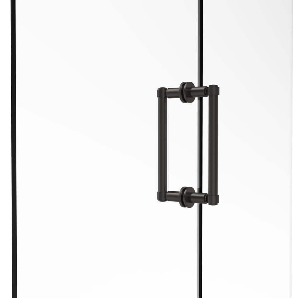 Allied Brass Contemporary 8 in. Back to Back Shower Door Pull in Matte