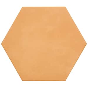 Eclipse Orange 7.79 in. x 0.59 in. Matte Porcelain Floor and Wall Tile Sample