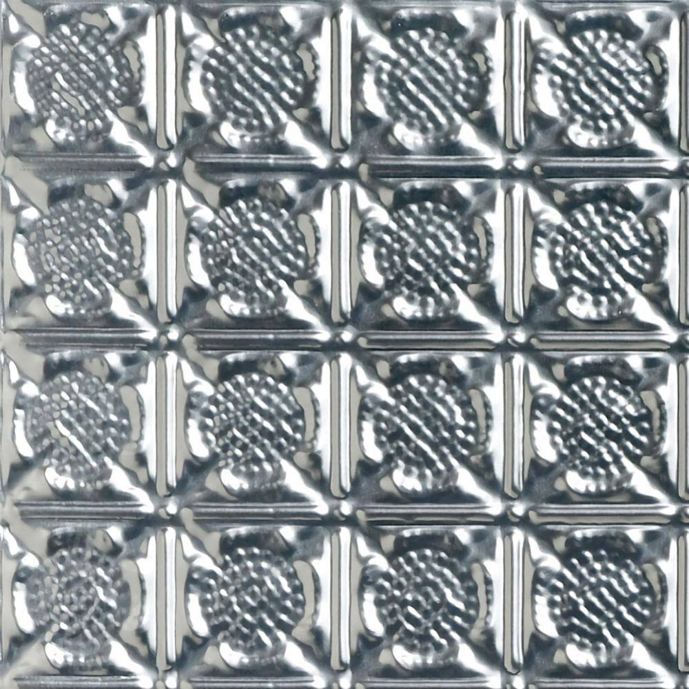 Take Home Sample - Chain Mail Lacquered Steel 1 ft. x 1 ft. Decorative Tin Style Lay-in Ceiling Tile (1 sq. ft./case) price history on PriceWatchPro