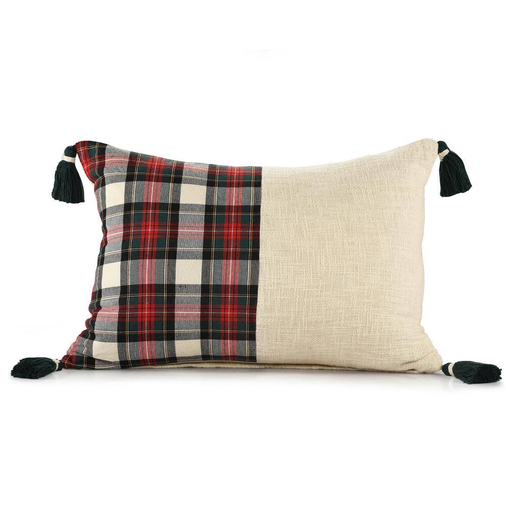 plaid pillows