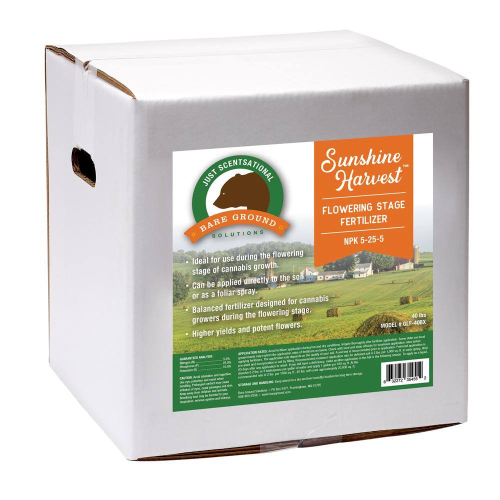 40 lbs. Box  Ganja Grower Flowering Stage Fertilizer NPK 5-25-5 price history on PriceWatchPro
