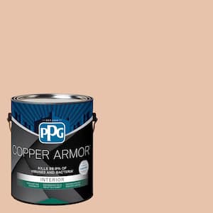 1 gal. PPG1070-3 Tantalizing Tan Eggshell Antiviral and Antibacterial Interior Paint with Primer