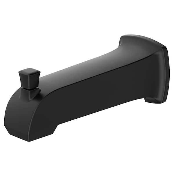 Townsend Slip-On Diverter Tub Spout, Matte Black