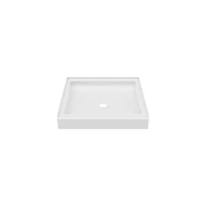 Swan Veritek 36 in. x 36 in. Single Threshold Shower Pan in White