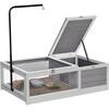 aivituvin Wooden Tortoise Habitat Reptile Cage AIR55-1