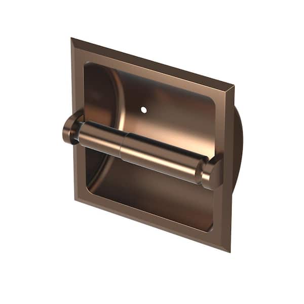 Gatco Recessed Toilet Paper Holder in Bronze
