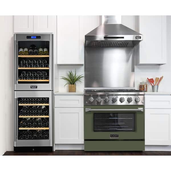Kucht 36 in. 5.2 cu. ft. 6-Burners Freestanding Propane Gas Range