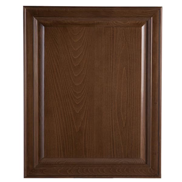Hampton Bay Butterscotch 31x1.13x24.38 in. Decorative Base End Panel
