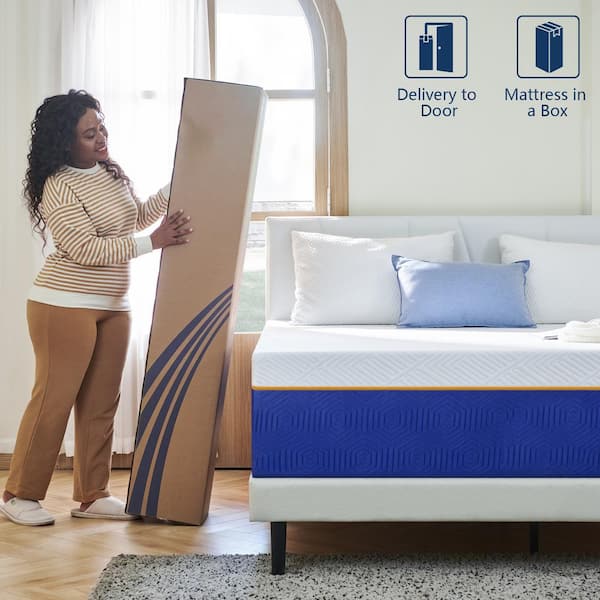 Memory foam mattress delivered in a box best sale