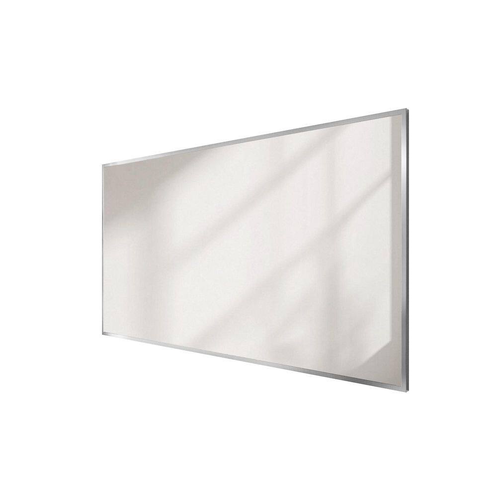 72 in. W x 40 in. H Rectangle Aluminum Framed Wall Bathroom Vanity Mirror in Brushed Nichel price history on PriceWatchPro