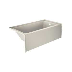 SIGNATURE 60 in. x 32 in. Soaking Bathtub with Right Drain in Oyster