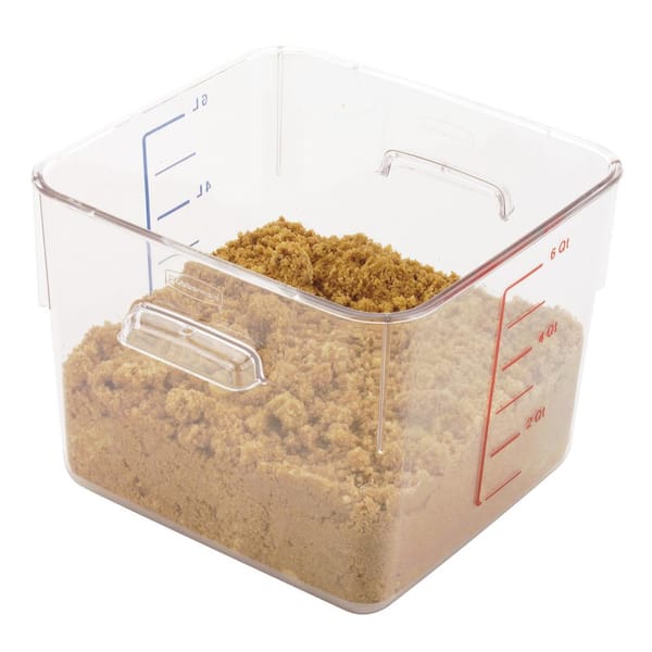 Rubbermaid Commercial Products 1.5 Gal. Space Saving Container