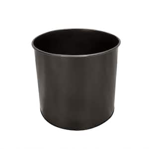 10 in. x 27 in. Black Floor Metal Stand with Plant Pot