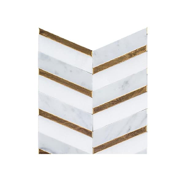 The Home Decorator's Tile Bible【洋書】 Julia Marble Mosaic Wall and Floor Tile - The Tile Shop