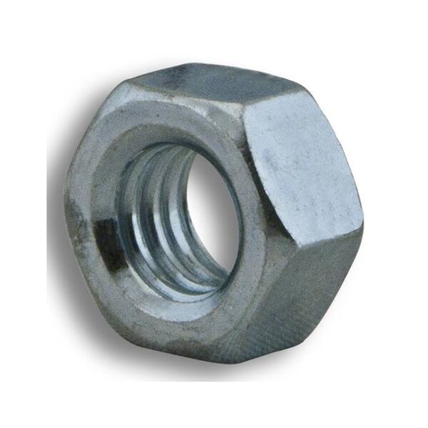 Unbranded 5/16 in. -18 TPI Zinc-Plated Hex Nut (100-Pack)