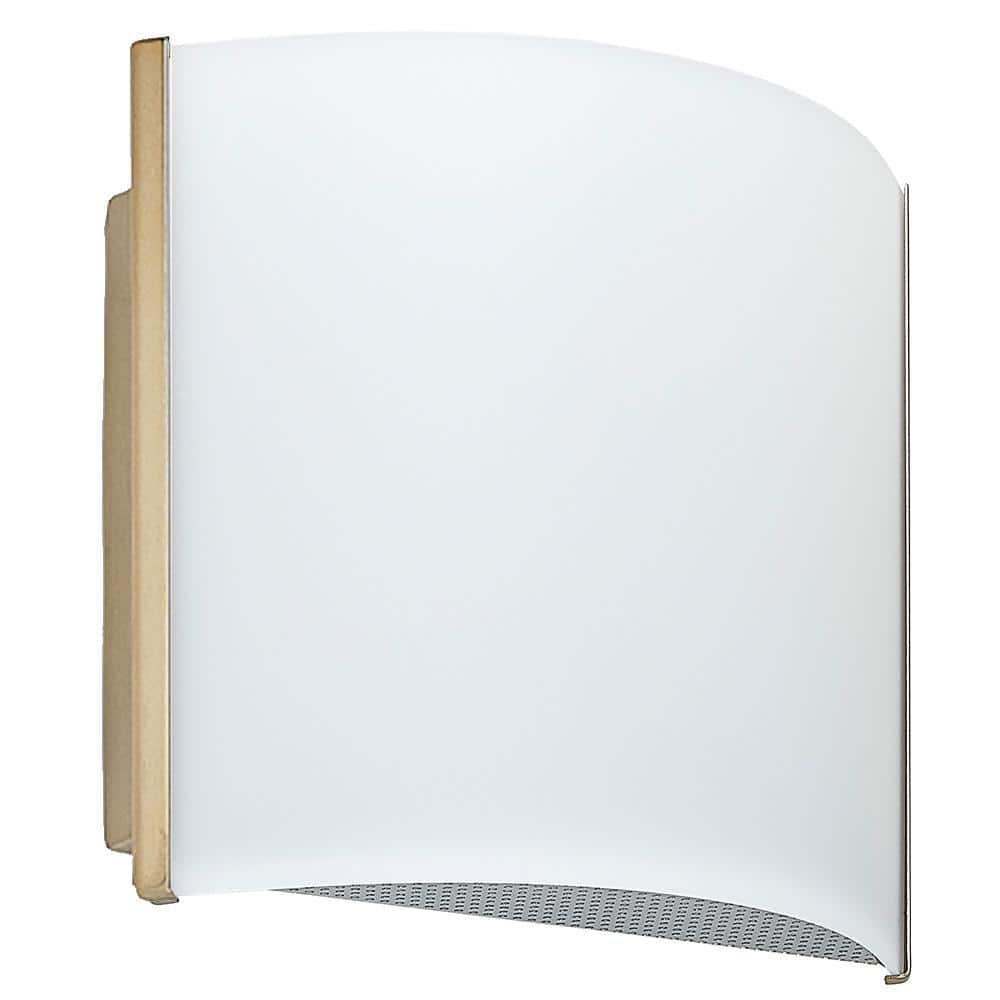 9 in. 1-Light LED Gold 16-Watt Monut Bathroom Vanity Light price history on PriceWatchPro